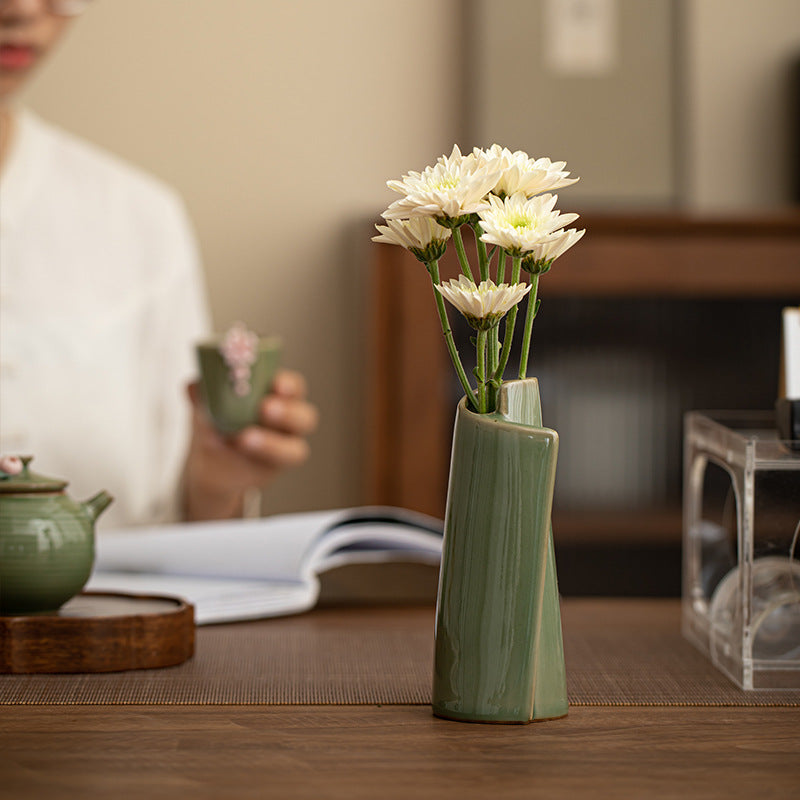 Retro Zen Ceramic Vase