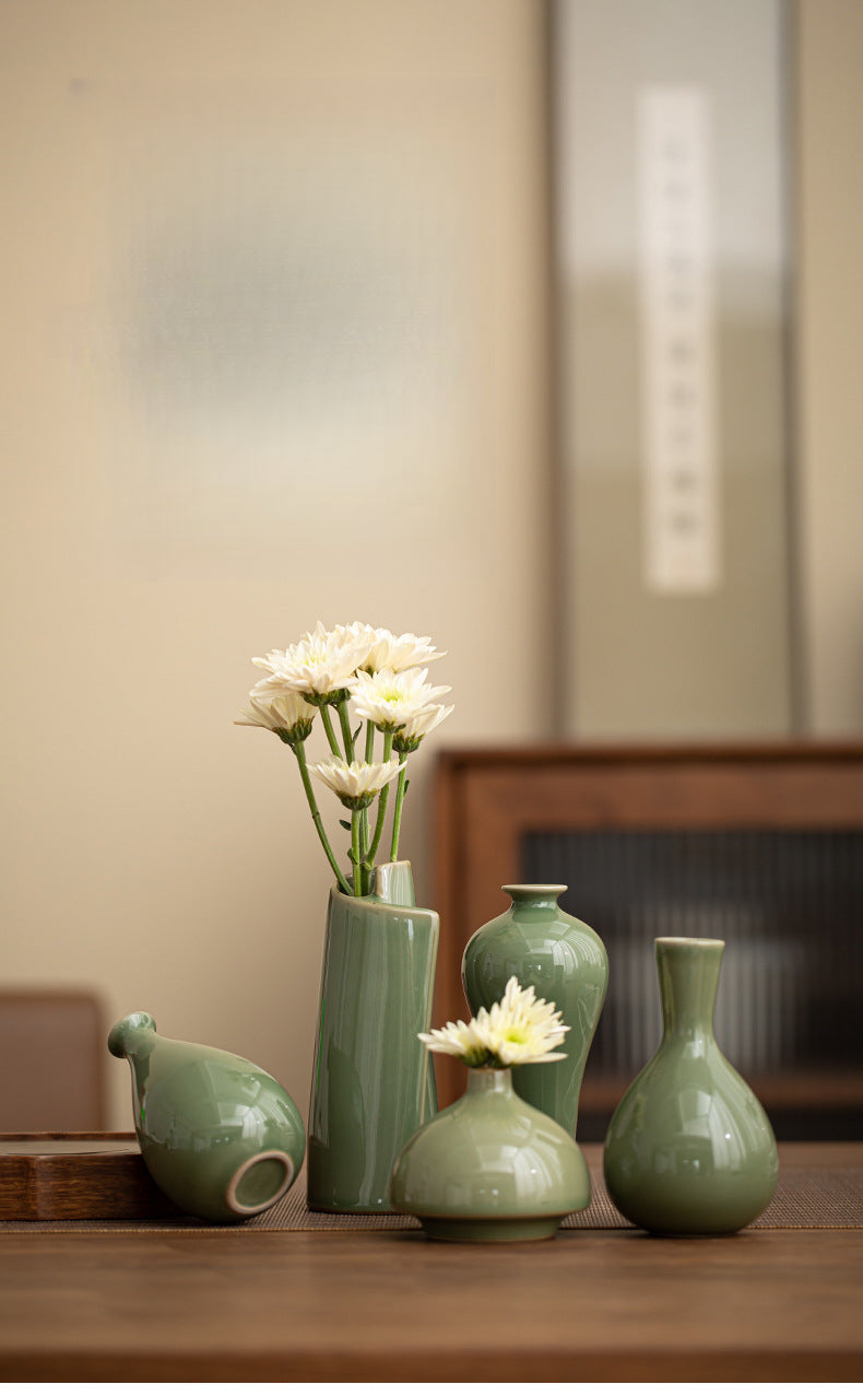Retro Zen Ceramic Vase