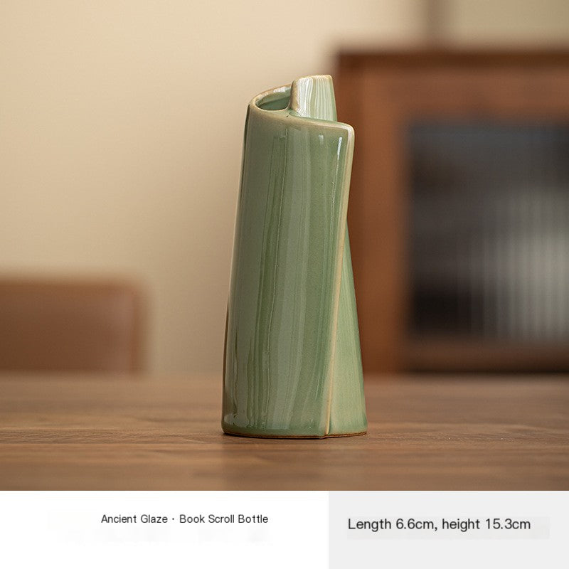 Retro Zen Ceramic Vase