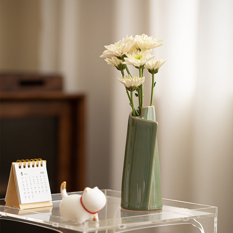 Retro Zen Ceramic Vase