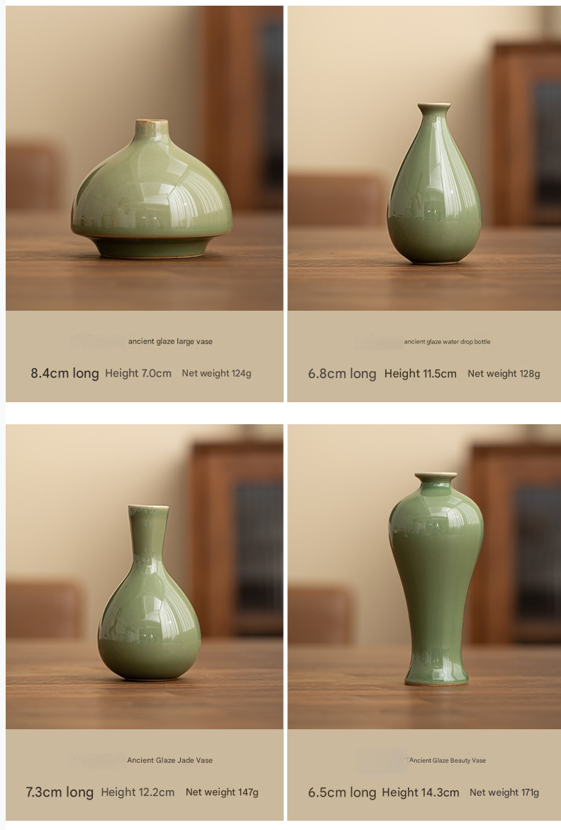 Retro Zen Ceramic Vase